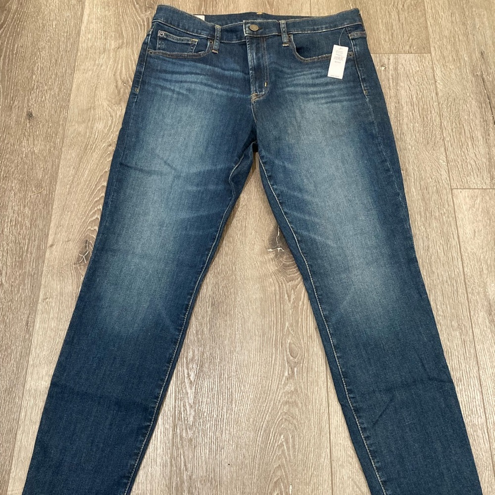GAP True Skinny Mid Rise Jeans Size 32/14 R
